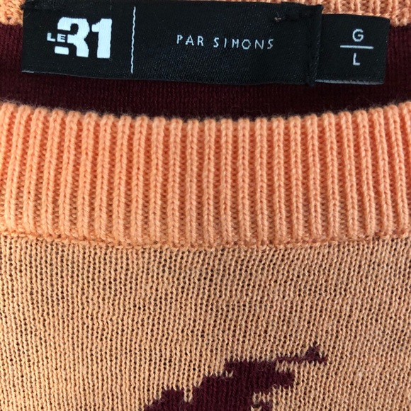 Simons Bold Graphic 100% Cotton Sweater - Picture 6 of 10